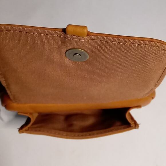 Cowhide Leather Wallet Clutch Accessory Slow Fashion Classic Quiet Luxury Boho - Picture 6 of 11